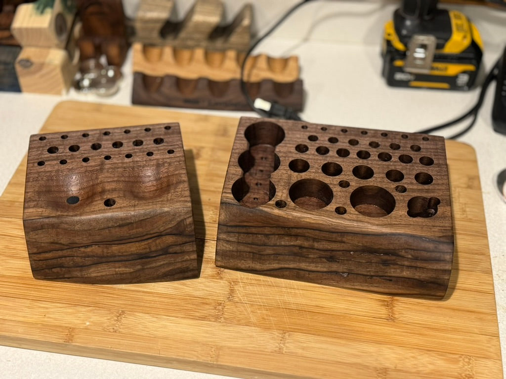 Custom Hardwood Tool Caddy