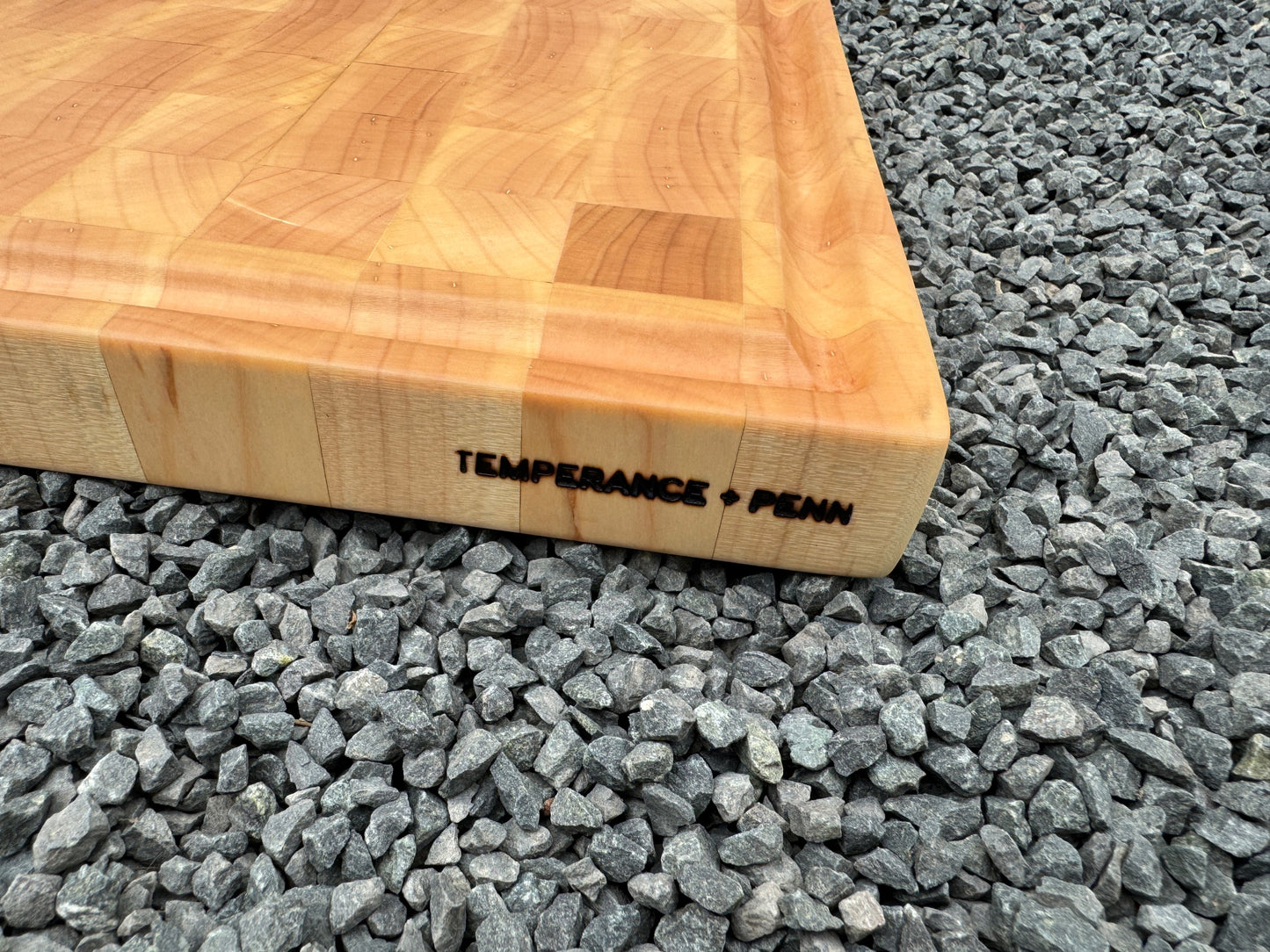 Maple Endgrain Butcher Block Cutting Board image 2