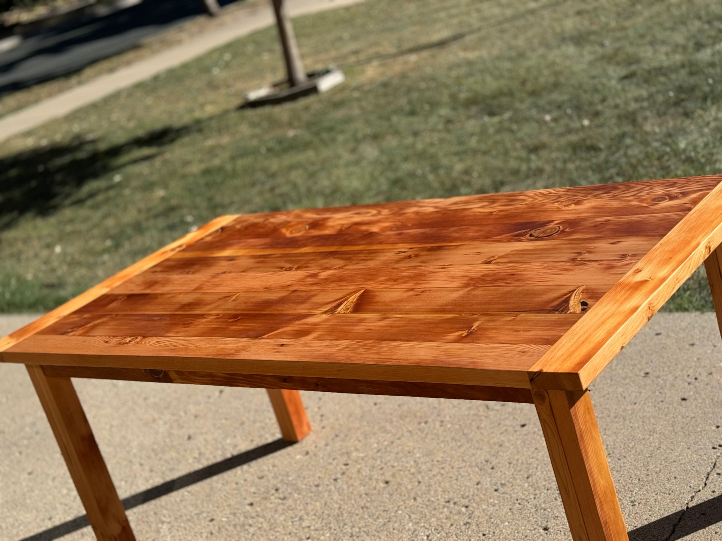 100 Year Old Douglas Fir Harvest Table image 4