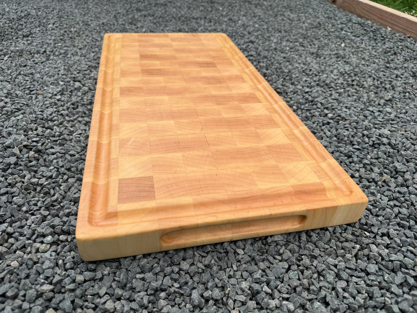 Maple Endgrain Butcher Block Cutting Board image 1