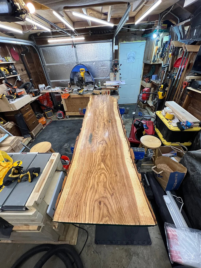 Live Edge Ash Coffee Table