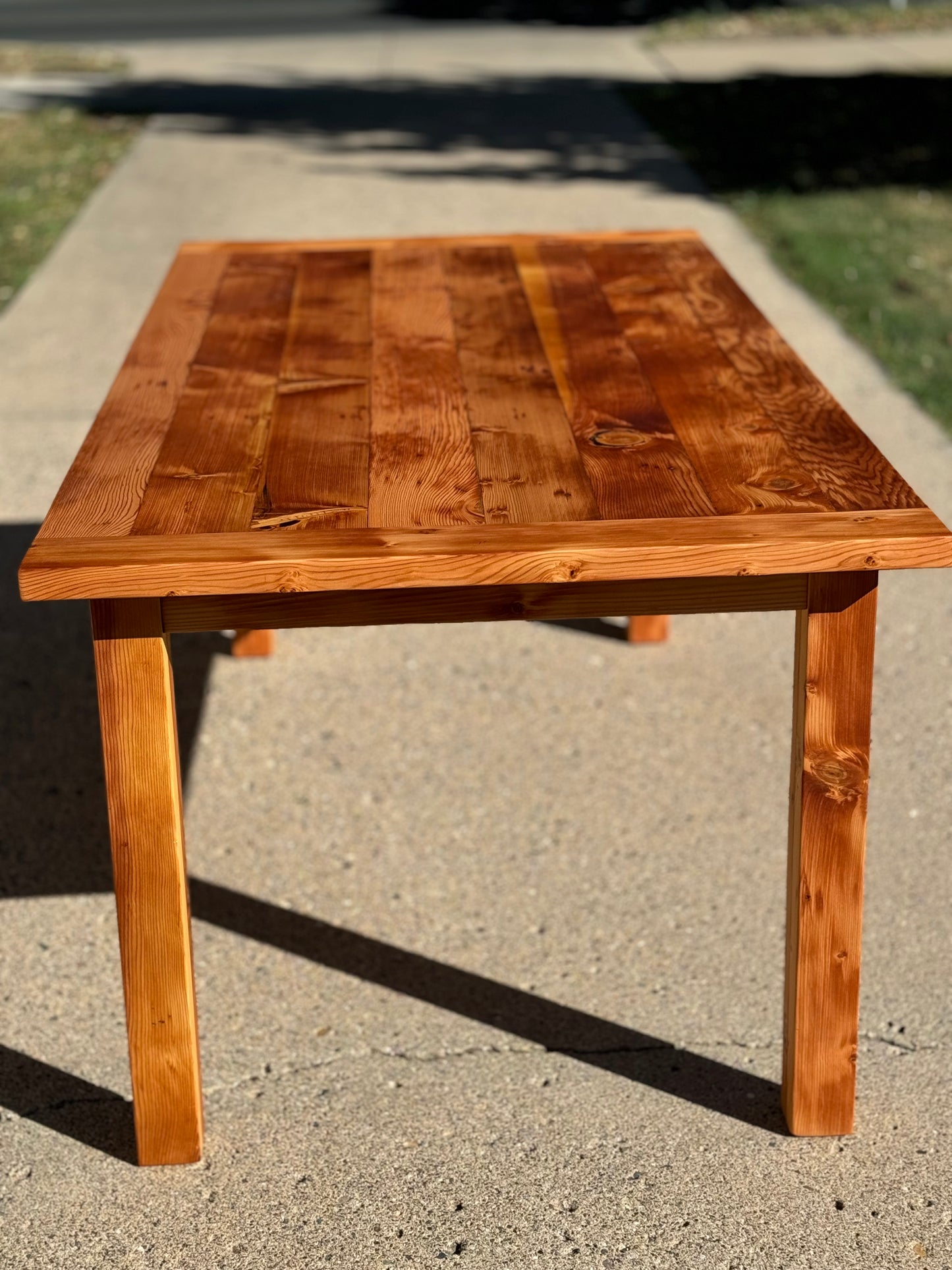 100 Year Old Douglas Fir Harvest Table image 1