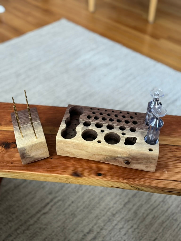 Custom Hardwood Tool Caddy