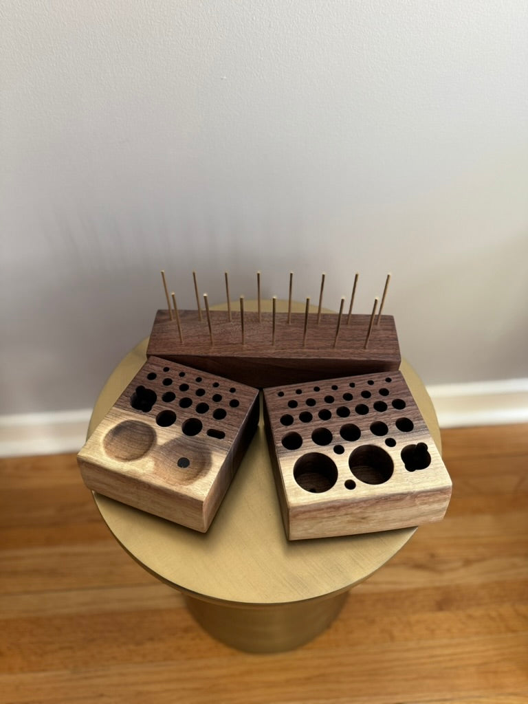 Custom Hardwood Tool Caddy