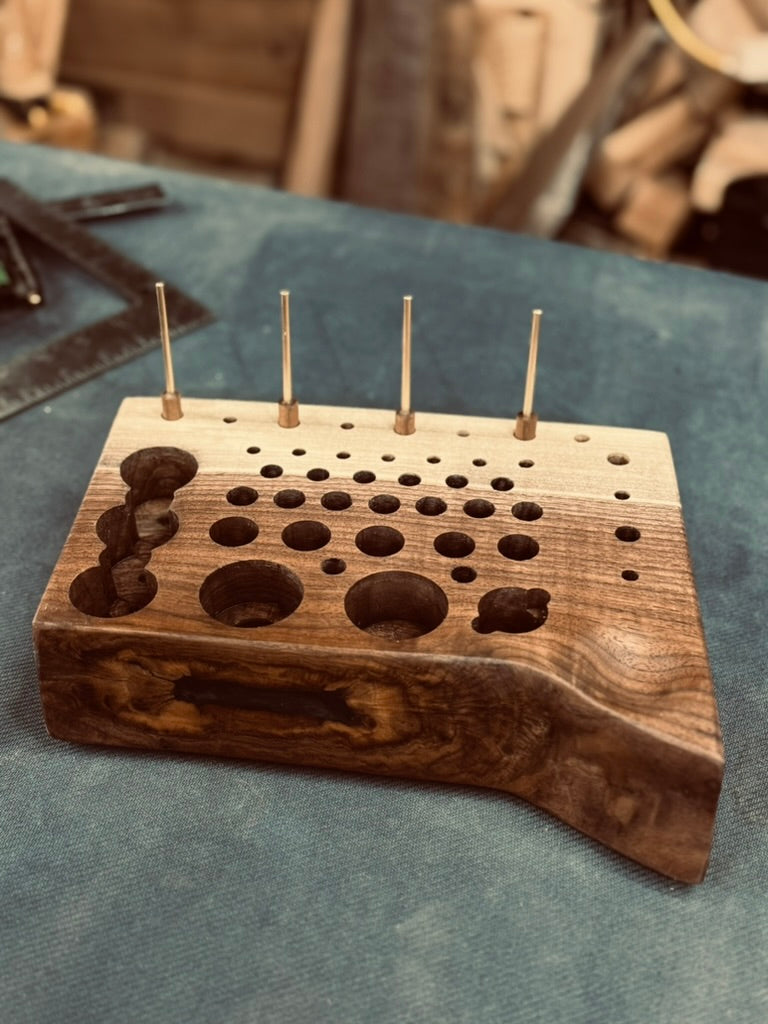 Custom Hardwood Tool Caddy